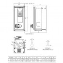 Falownik VFD040FP4EA-52S VFD-CFP2000 Delta Electronics 3-fazowy o mocy 4 kW